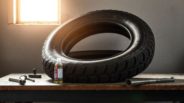 Reifenreparatur: Vorteile von Klebstoff bei kleinen Problemen